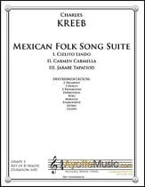 Mexican Folk Song Suite Brass Ensemble P.O.D. cover